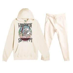 2005 Sopchoppy Worm Grunting Festival Premium Hooded Sweatsuit Set