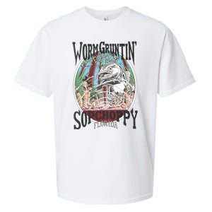 2005 Sopchoppy Worm Grunting Festival Sueded Cloud Jersey T-Shirt