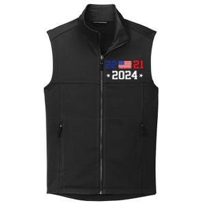 22 To 21 Final Score 2024 Trump Collective Smooth Fleece Vest