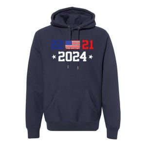 22 To 21 Final Score 2024 Trump Premium Hoodie