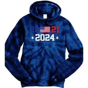 22 To 21 Final Score 2024 Trump Tie Dye Hoodie