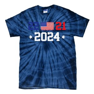 22 To 21 Final Score 2024 Trump Tie-Dye T-Shirt