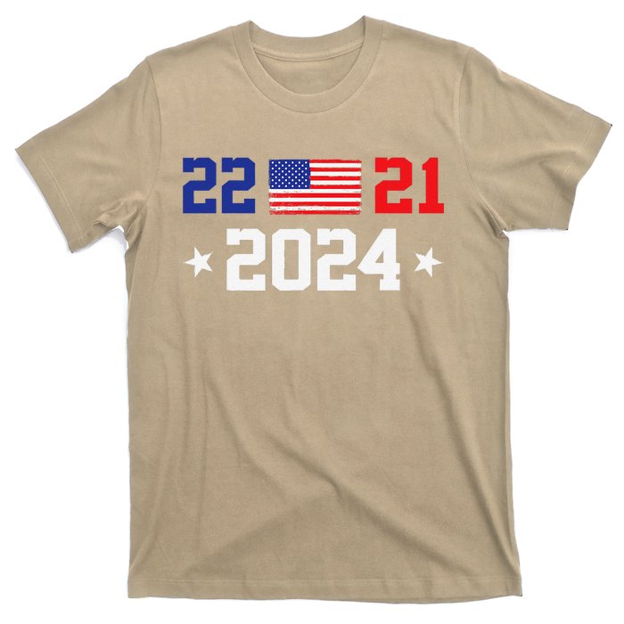 22 To 21 Final Score 2024 Trump T-Shirt