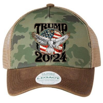 2024 Trump Legacy Tie Dye Trucker Hat