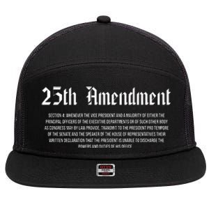 25th The 46th 7 Panel Mesh Trucker Snapback Hat