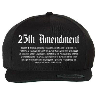 25th The 46th Wool Snapback Cap