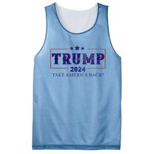 2024 Take America Back Trump Make America Mesh Reversible Basketball Jersey Tank