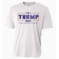 2024 Take America Back Trump Make America Cooling Performance Crew T-Shirt