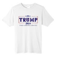 2024 Take America Back Trump Make America Tall Fusion ChromaSoft Performance T-Shirt