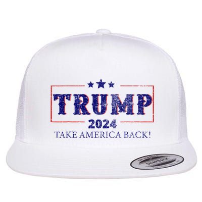 2024 Take America Back Trump Make America Flatbill Hat