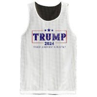 2024 Take America Back Trump Make America Mesh Reversible Basketball Jersey Tank