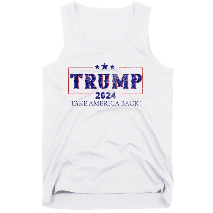 2024 Take America Back Trump Make America Tank Top