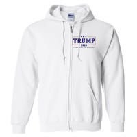 2024 Take America Back Trump Make America Full Zip Hoodie