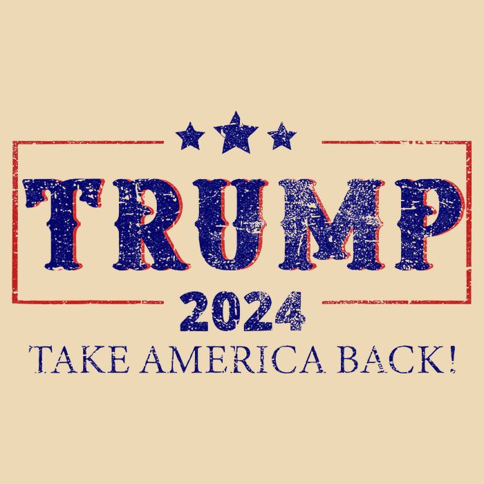 2024 Take America Back Trump Make America Drawstring Bag