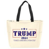 2024 Take America Back Trump Make America Zip Tote Bag
