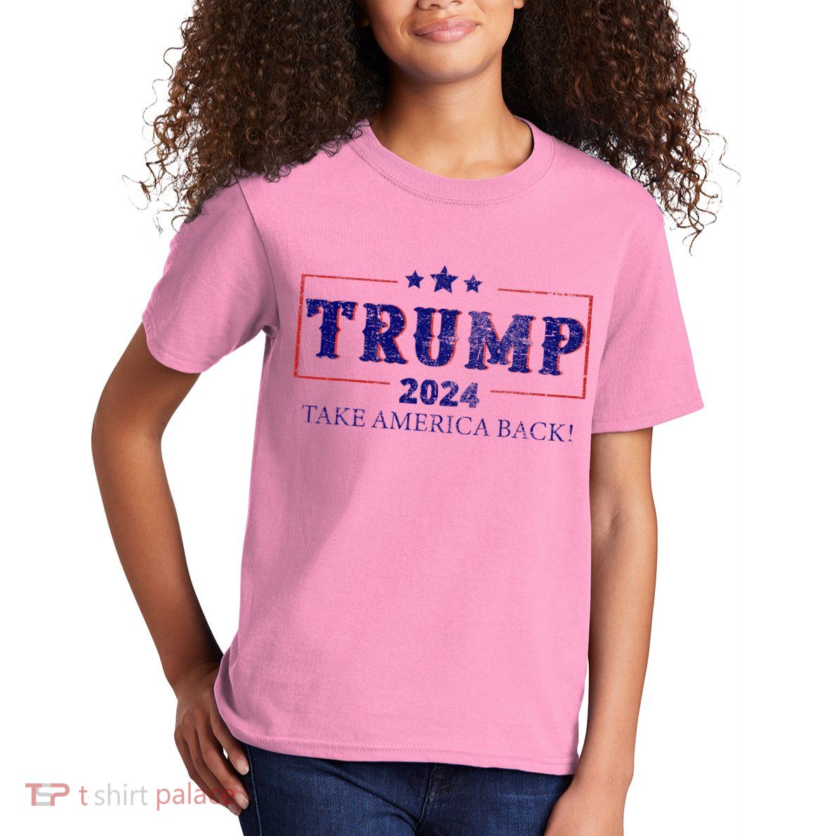 2024 Take America Back Trump Make America Kids T-Shirt