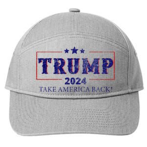 2024 Take America Back Trump Make America 7-Panel Snapback Hat