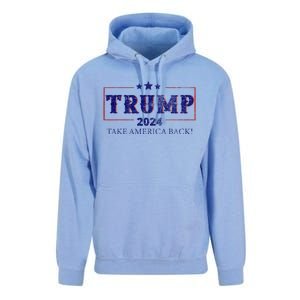 2024 Take America Back Trump Make America Unisex Surf Hoodie