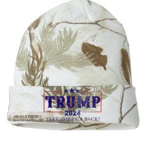 2024 Take America Back Trump Make America Kati Licensed 12" Camo Beanie