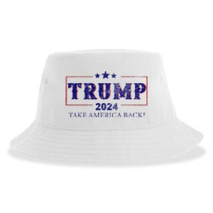 2024 Take America Back Trump Make America Sustainable Bucket Hat