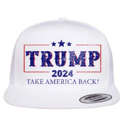 2024 Take America Back Trump Make America Flatbill Hat