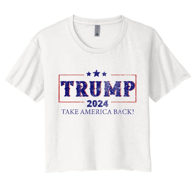 2024 Take America Back Trump Make America Crop Top