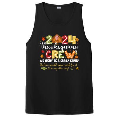 2024 Thanksgiving Crew Turkey Fall Family Matching Gift PosiCharge Competitor Tank