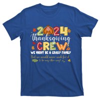 2024 Thanksgiving Crew Turkey Fall Family Matching Gift T-Shirt