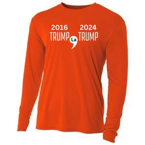 2016 Trump Comma La Trump 2024 Vote Trump Vance 2024 Cool Gift Cooling Performance Long Sleeve Crew