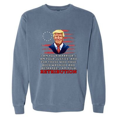 2024 Trump Desantis Florida Garment-Dyed Sweatshirt