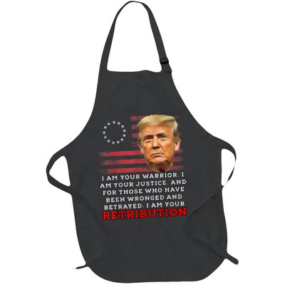 2024 Trump Desantis Florida CPAC I Am Your Retribution Trumo Apron