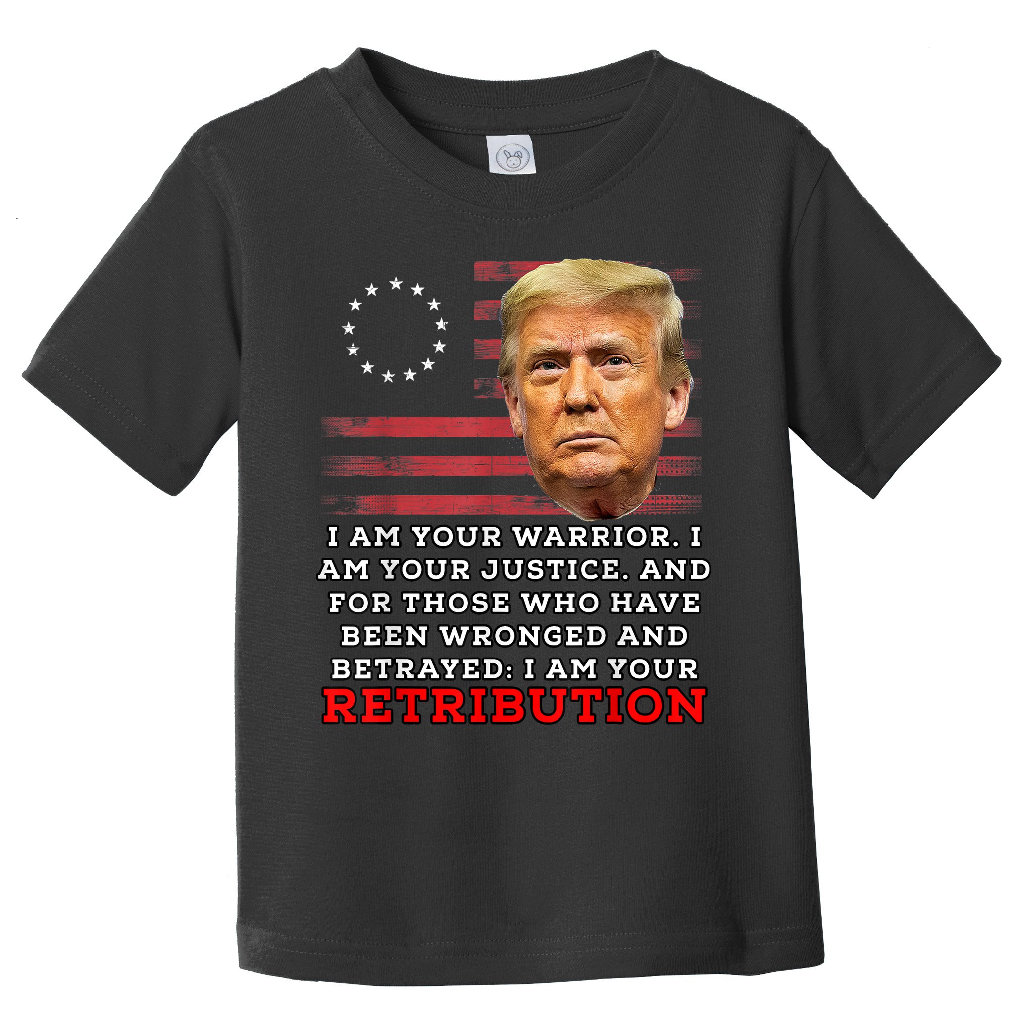 2024 Trump Desantis Florida CPAC I Am Your Retribution Trumo Toddler T-Shirt