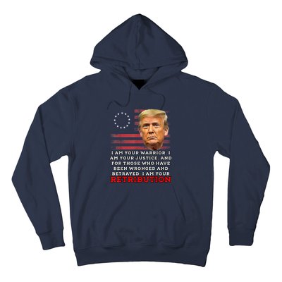 2024 Trump Desantis Florida CPAC I Am Your Retribution Trumo Hoodie