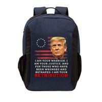 2024 Trump Desantis Florida CPAC I Am Your Retribution Trumo Vector Backpack