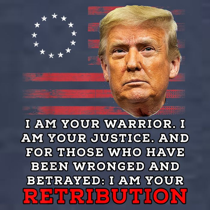 2024 Trump Desantis Florida CPAC I Am Your Retribution Trumo Vector Backpack