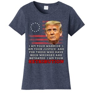 2024 Trump Desantis Florida CPAC I Am Your Retribution Trumo Women's T-Shirt