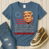 2024 Trump Desantis Florida CPAC I Am Your Retribution Trumo Womens T-Shirt
