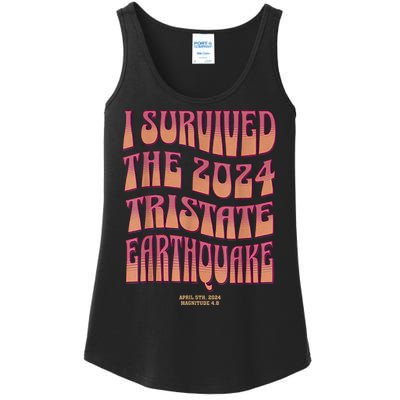 2024 Tristate Earthquake Survivor April 2024 Earthquake Ladies Essential Tank