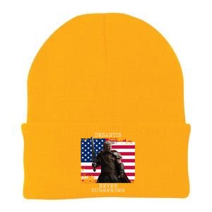 2024 Trump Flag Gift Knit Cap Winter Beanie