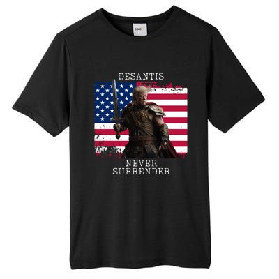 2024 Trump Flag Gift Tall Fusion ChromaSoft Performance T-Shirt