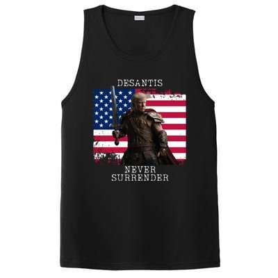 2024 Trump Flag Gift PosiCharge Competitor Tank