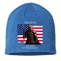 2024 Trump Flag Gift Sustainable Beanie