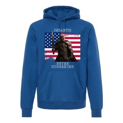 2024 Trump Flag Gift Premium Hoodie