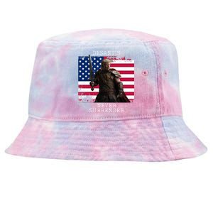 2024 Trump Flag Gift Tie-Dyed Bucket Hat