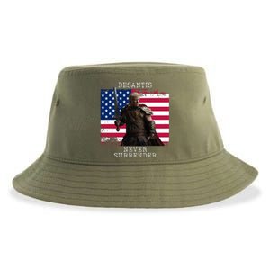 2024 Trump Flag Gift Sustainable Bucket Hat