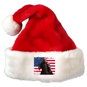 2024 Trump Flag Gift Premium Christmas Santa Hat