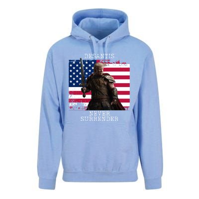 2024 Trump Flag Gift Unisex Surf Hoodie