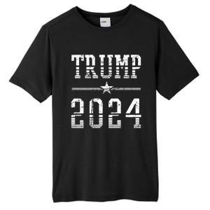 2024 Trump For President Gift Tall Fusion ChromaSoft Performance T-Shirt