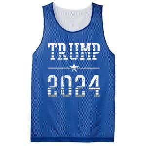 2024 Trump For President Gift Mesh Reversible Basketball Jersey Tank