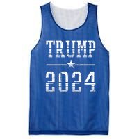 2024 Trump For President Gift Mesh Reversible Basketball Jersey Tank